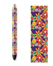 Load image into Gallery viewer, PURPLE FLORAL GROOVY