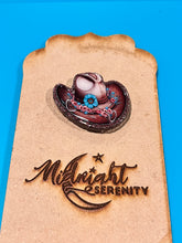 Load image into Gallery viewer, COWBOY HAT WITH FLOWERS