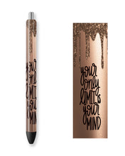 Load image into Gallery viewer, YOUR ONLY LIMIT IS YOUR MIND