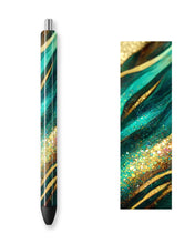 Load image into Gallery viewer, TEAL & GOLD GALAXY