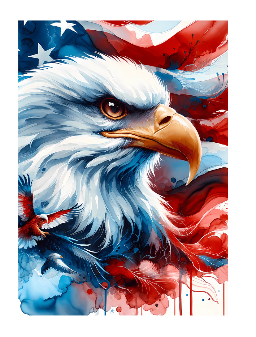 AMERICAN EAGLE SNOWGLOBE