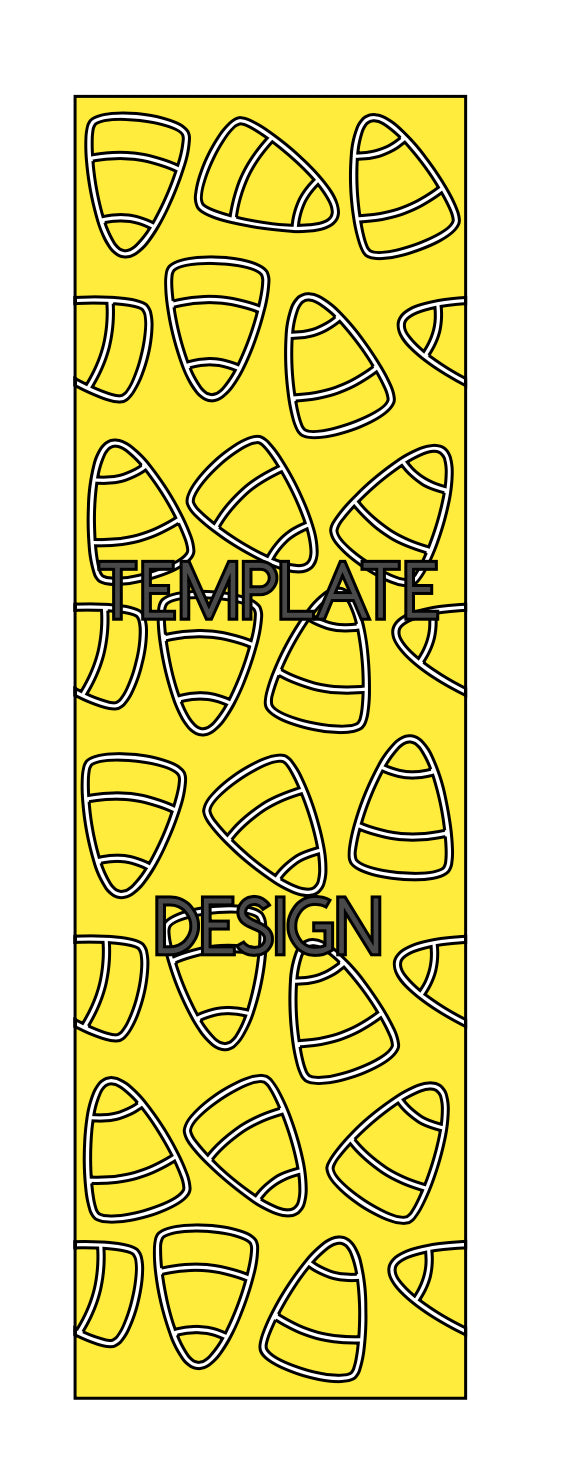 CANDY CORN 2 pre-cut template