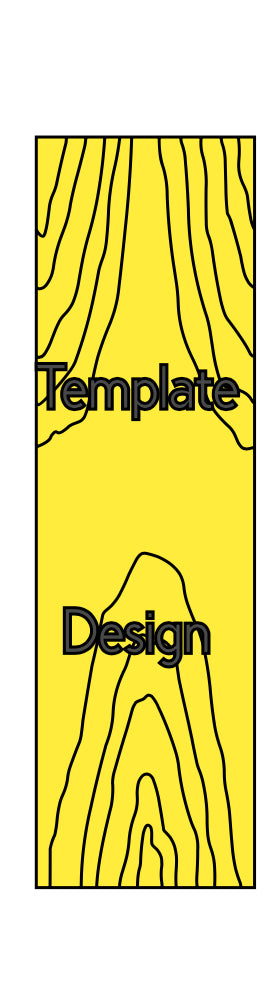 GEODE (no outline) pre-cut template