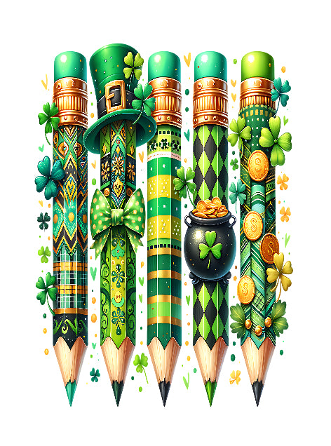 SHAMROCK PENCIL SNOWGLOBE WRAP