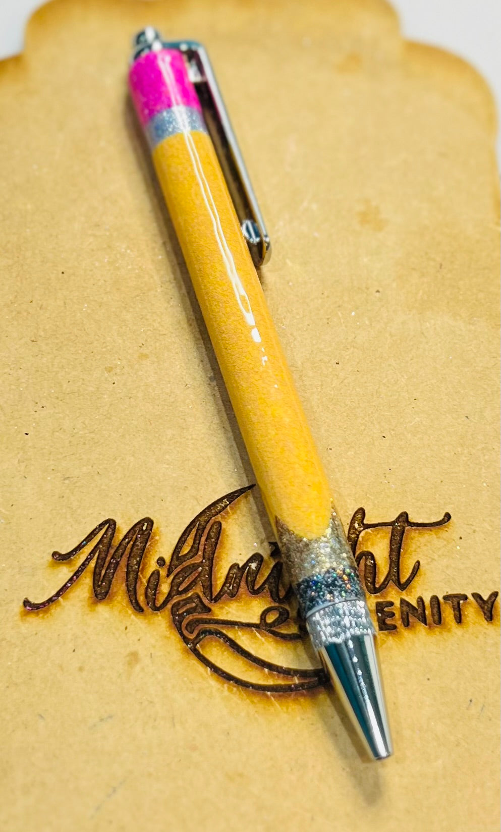 Pencil with lead design  pre-cut template