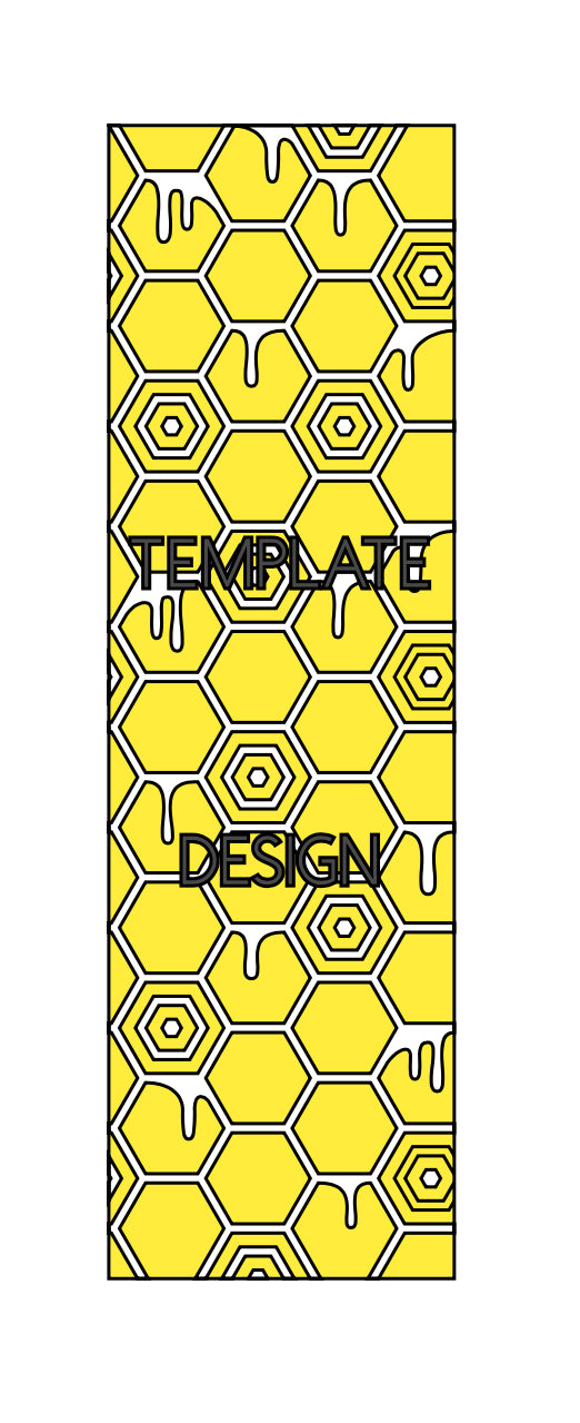 HONEYDRIPS pre-cut template