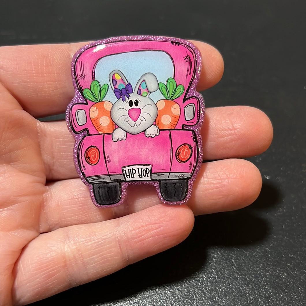 EASTER BUNNY TRUCK