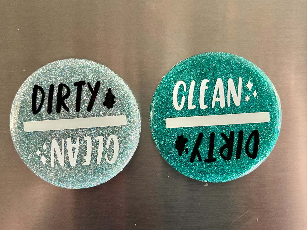 CLEAN/DIRTY DISHWASHER MAGNET