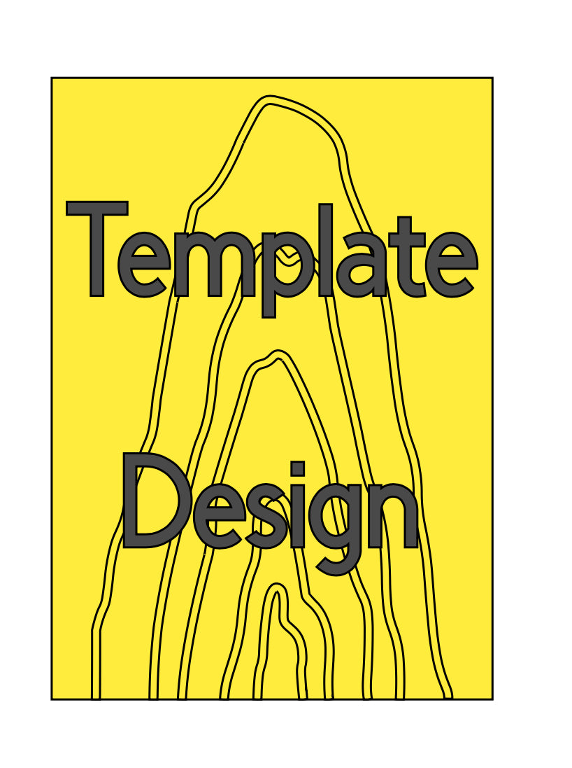 GEODE (with outline) SNOWGLOBE TEMPLATE