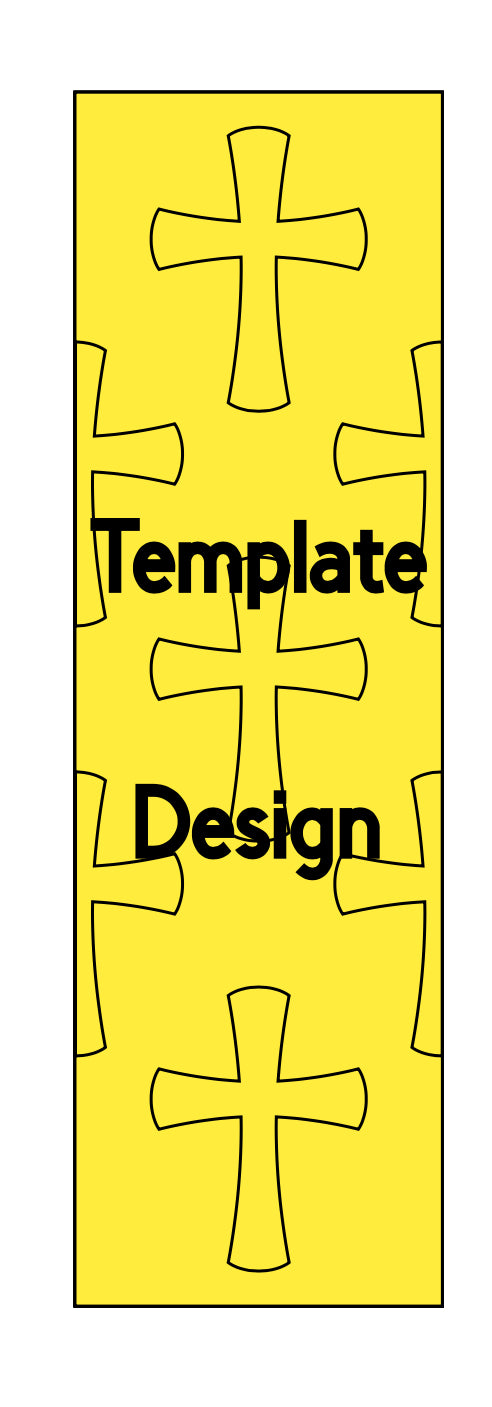 CROSSES 3 pre-cut template