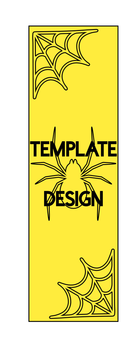 SPIDER WEB pre-cut template