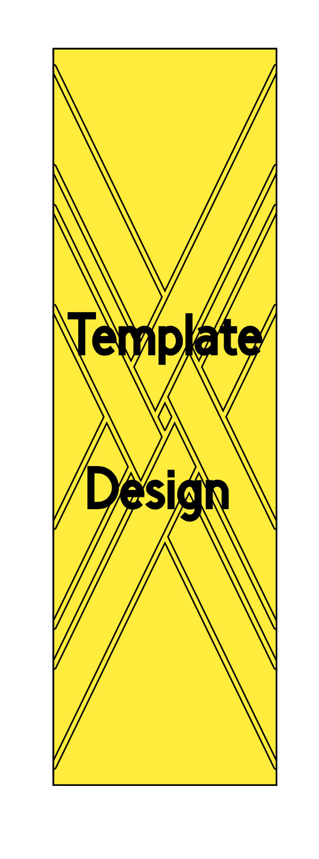 WEAVED 4 pre-cut template