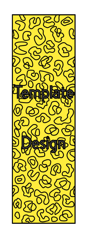 LEOPARD PRINT  pre-cut template
