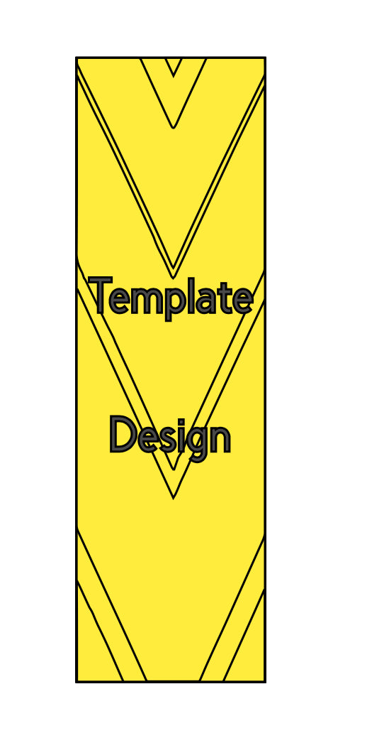 VSPLIT 5 pre-cut template