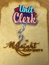 Load image into Gallery viewer, UNIT CLERK
