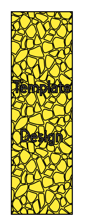 GIRAFFE PRINT  pre-cut template