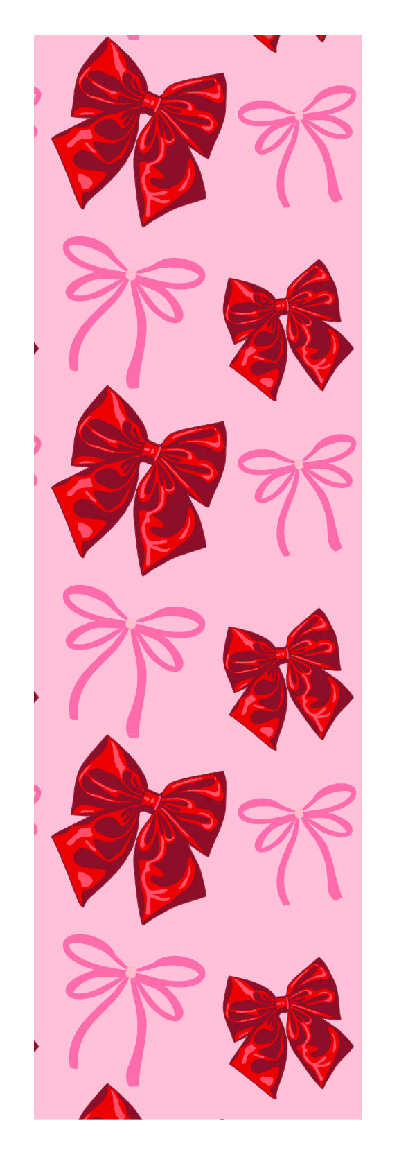 RED VELVET COQUETTE BOWS