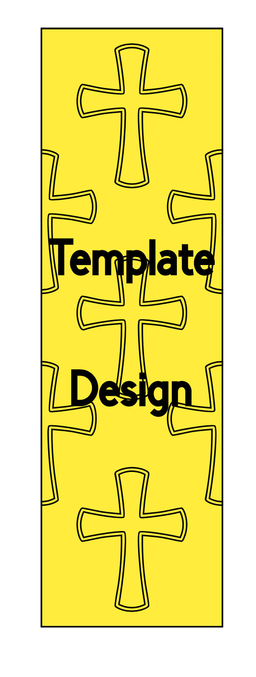 CROSSES 4 pre-cut template