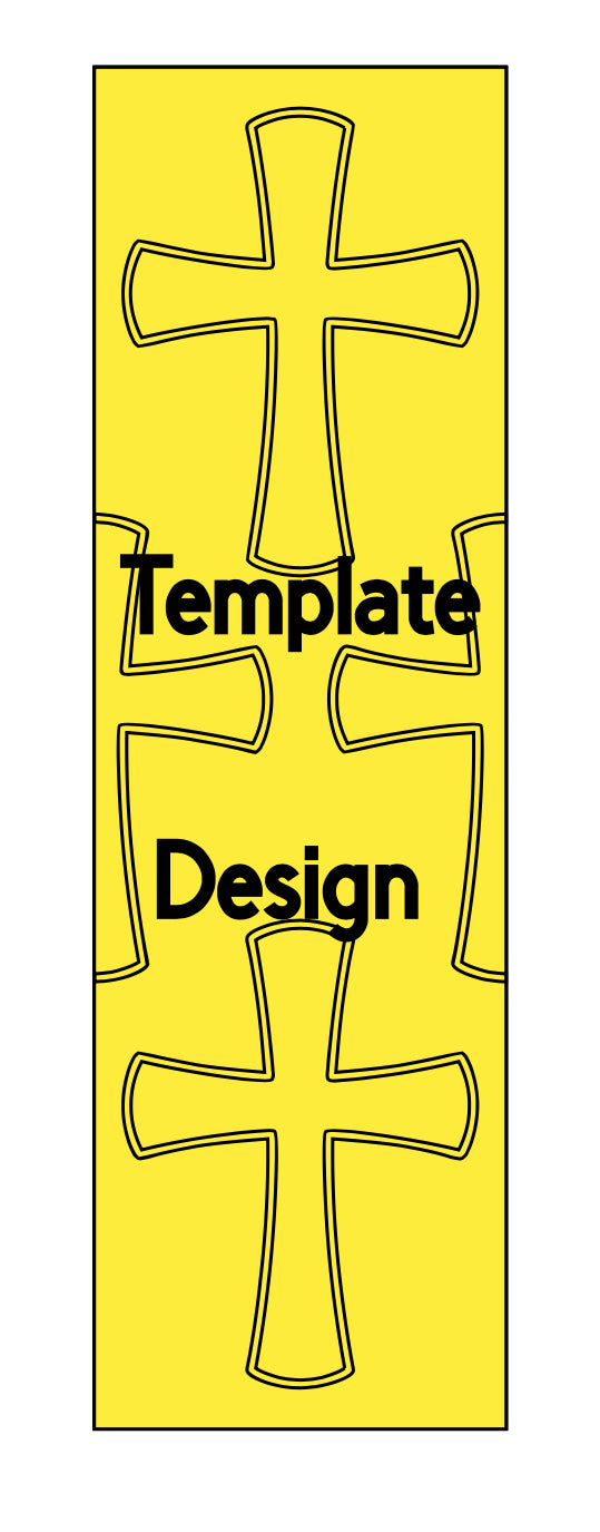 CROSSES 2 pre-cut template