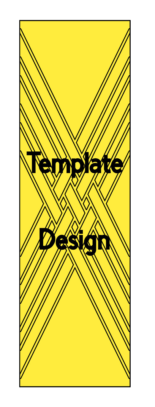 WEAVED 3 pre-cut template